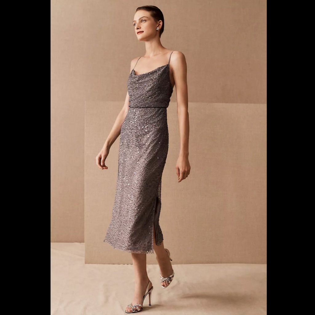 Nwt Bhldn Forever That Girl Dunne Midi Dress